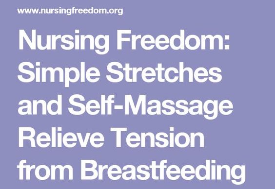 Massage Breastfeeding